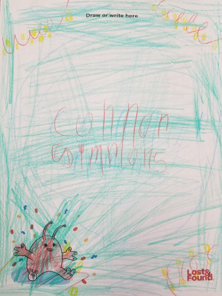 Connor, age 6, Ontario