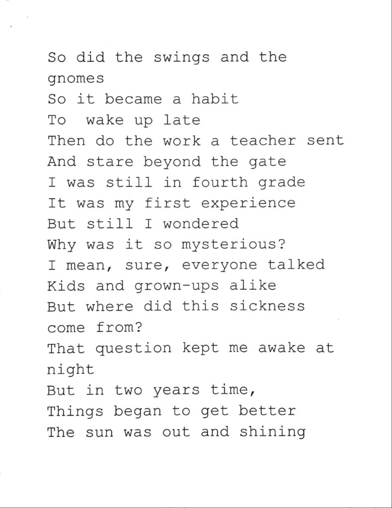 Sara, age 12, British Columbia