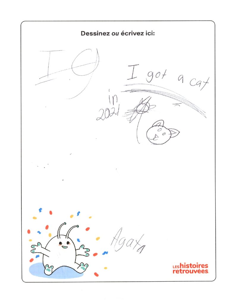 Agata, age 8, Quebec
