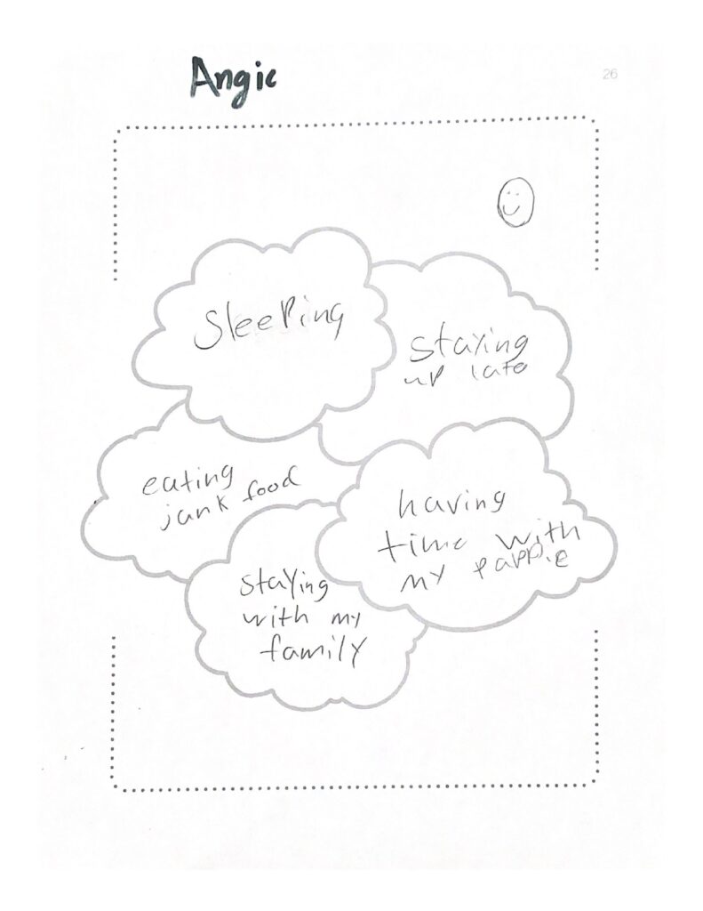 Angelina, age 9, Quebec