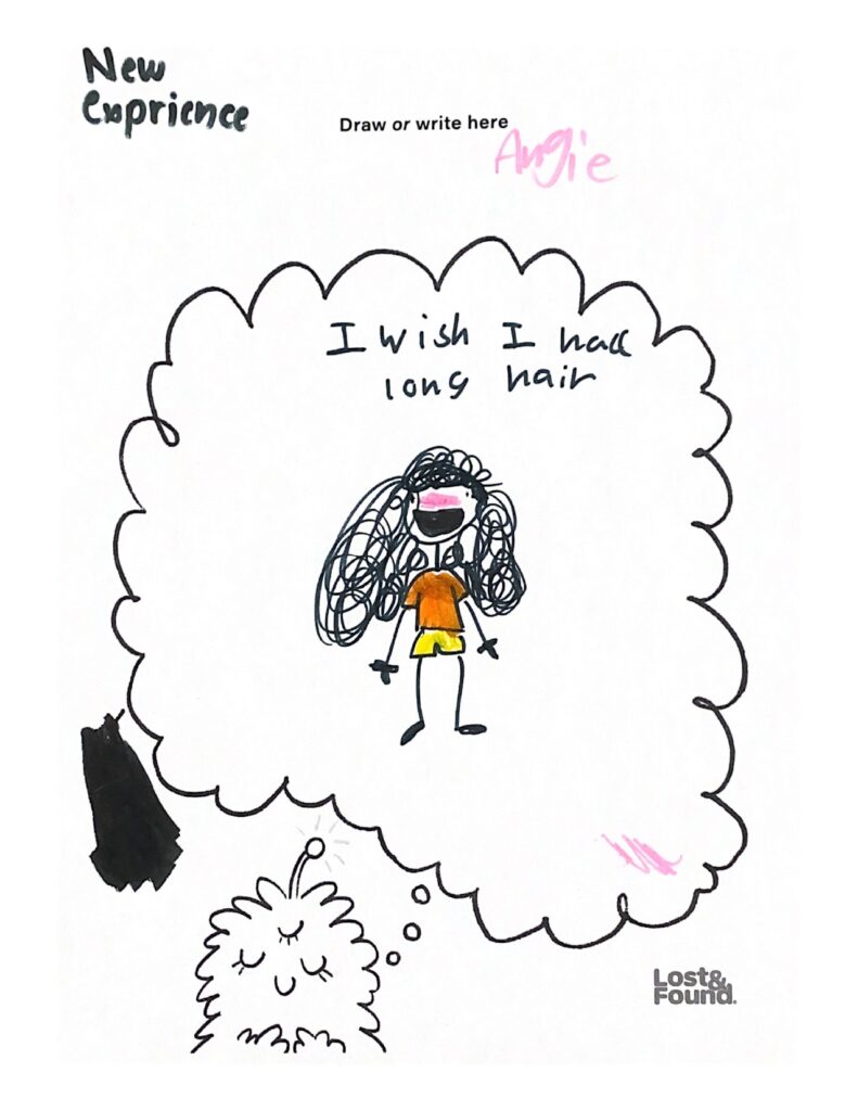 Angelina, age 9, Quebec