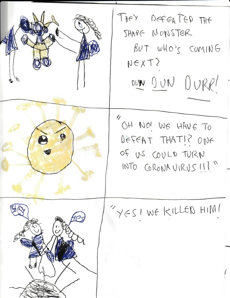 Aviva and Imogen, age 6, Ontario