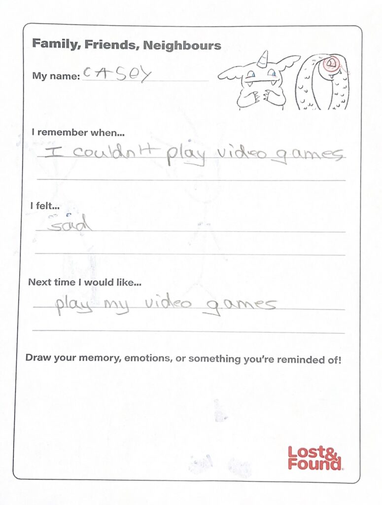 Casey, age 6, Northwest Territories