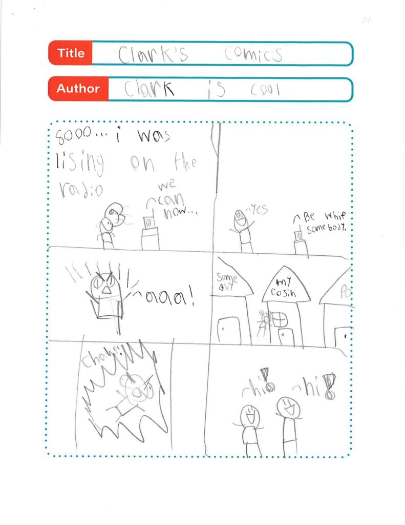 Clark, age 8, Nova Scotia