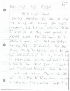 Cody, age 10, Ontario