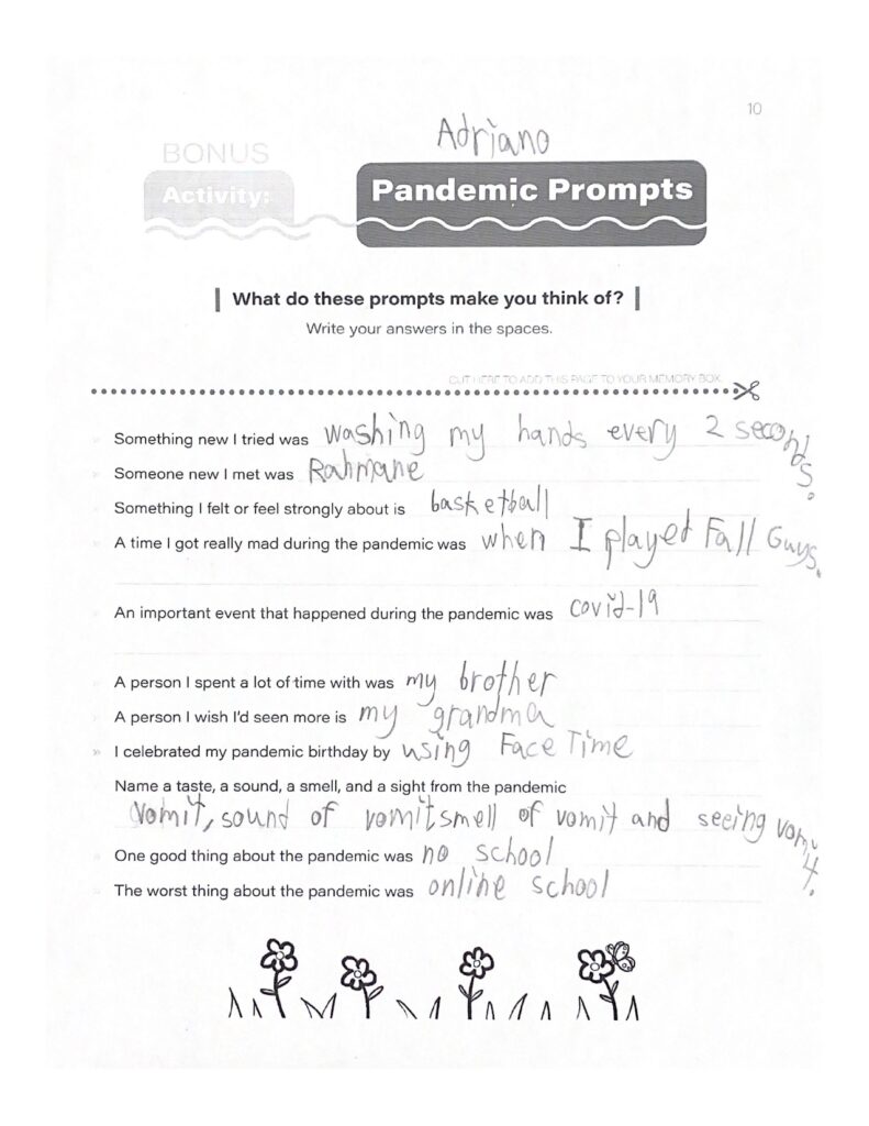 Adriano, age 11, Quebec