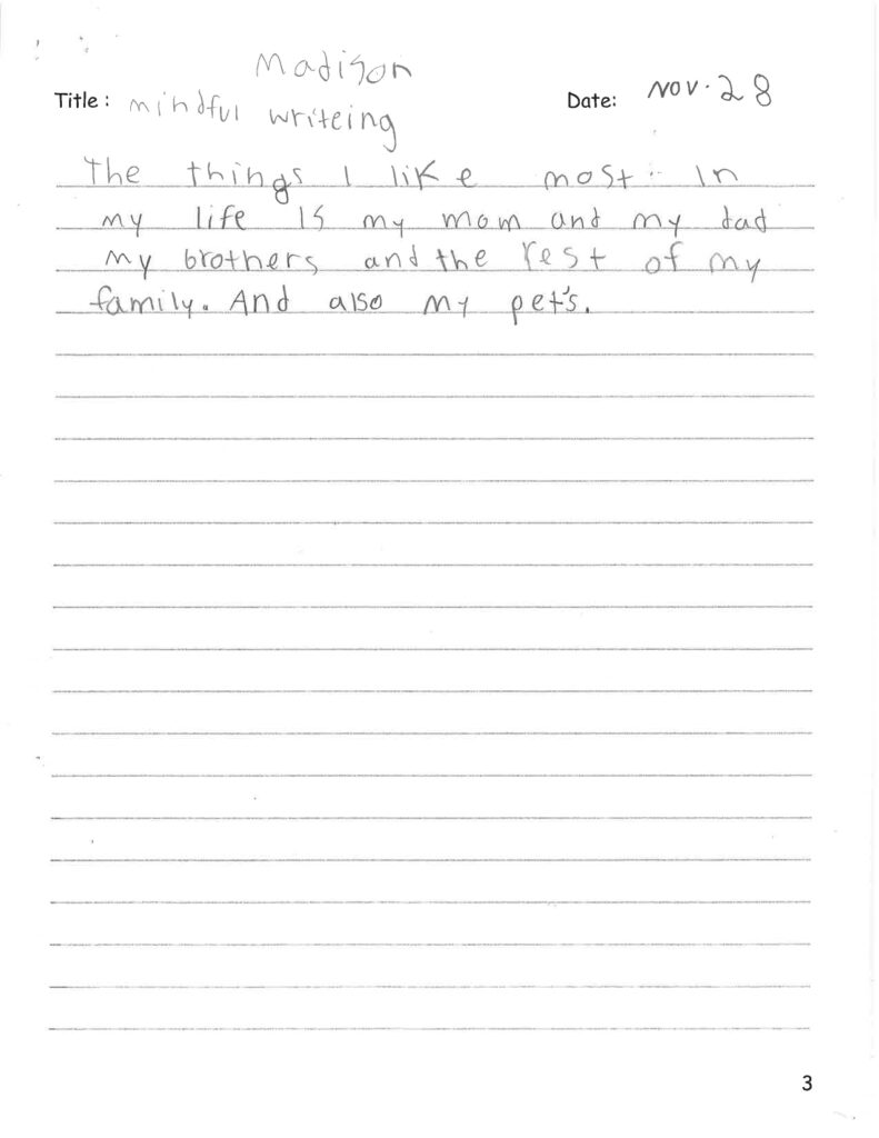 Madison, 8, Ontario