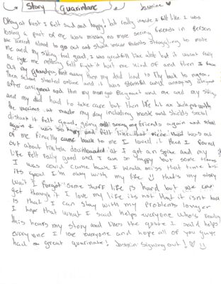 Jasmin, age 11, Ontario