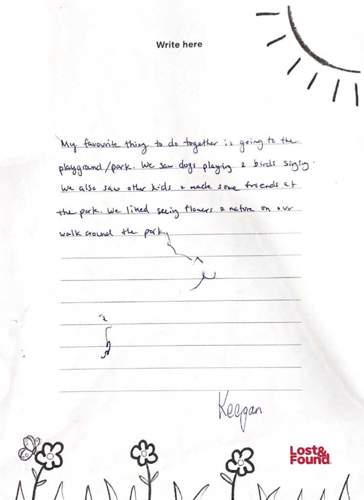 Keegan, age 4, British Columbia