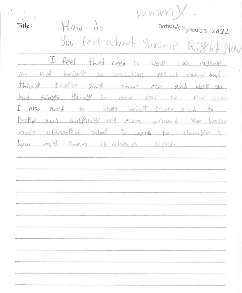 Khalaya, age 10, Ontario