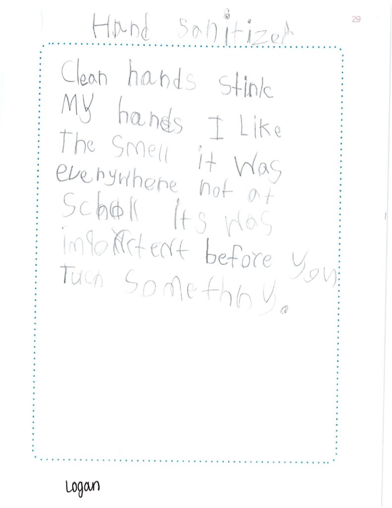Logan S, 8, New Brunswick