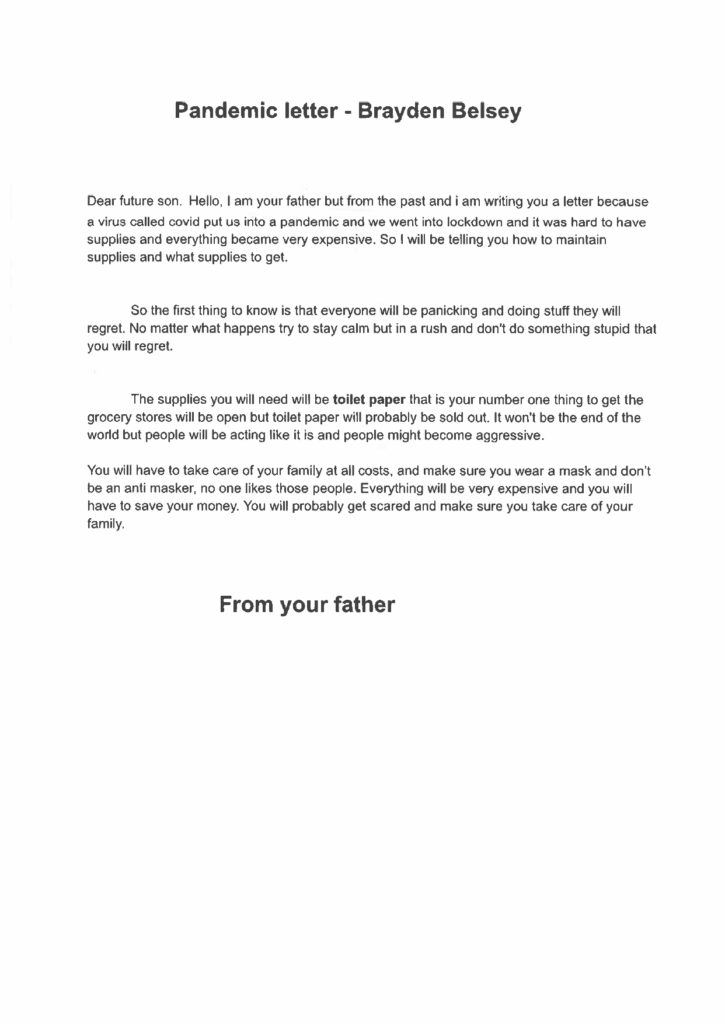 Brayden, age 14, Ontario