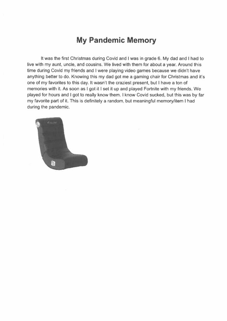 Callan, age 13, Ontario