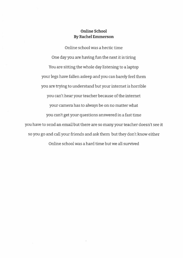 Rachel, age 13, Ontario