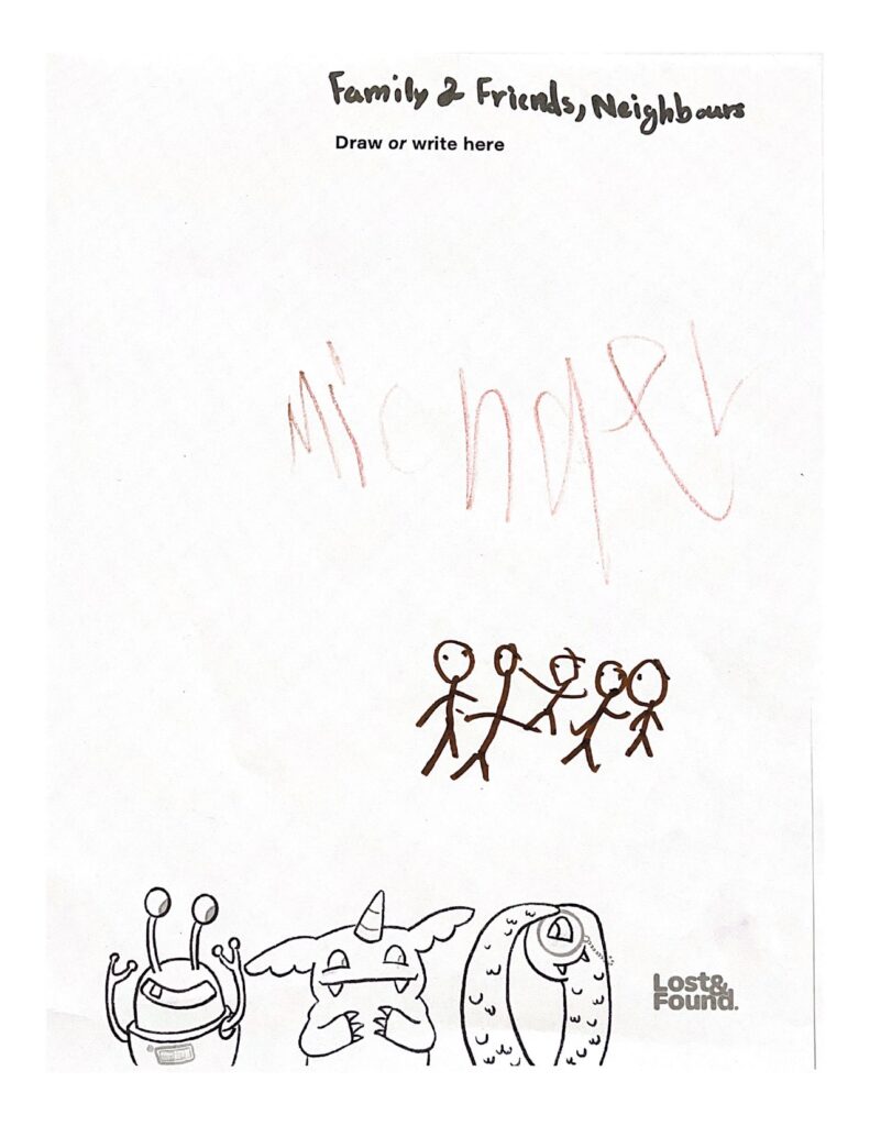 Michael, age 8, Quebec