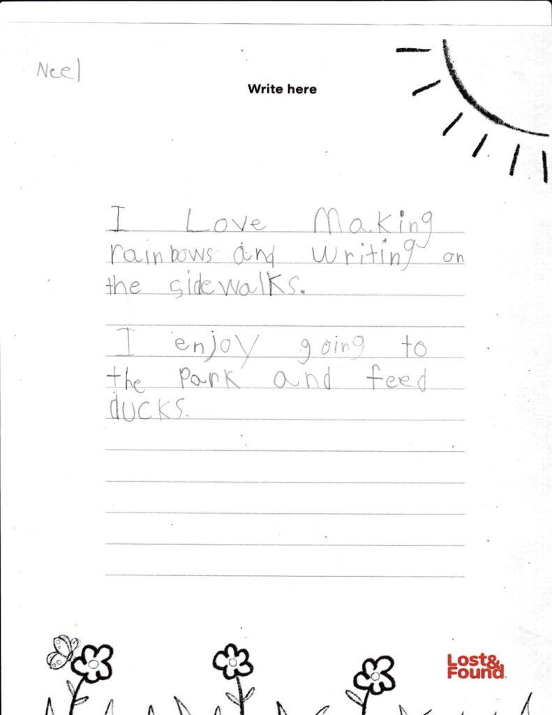 Neel, age 6, Manitoba