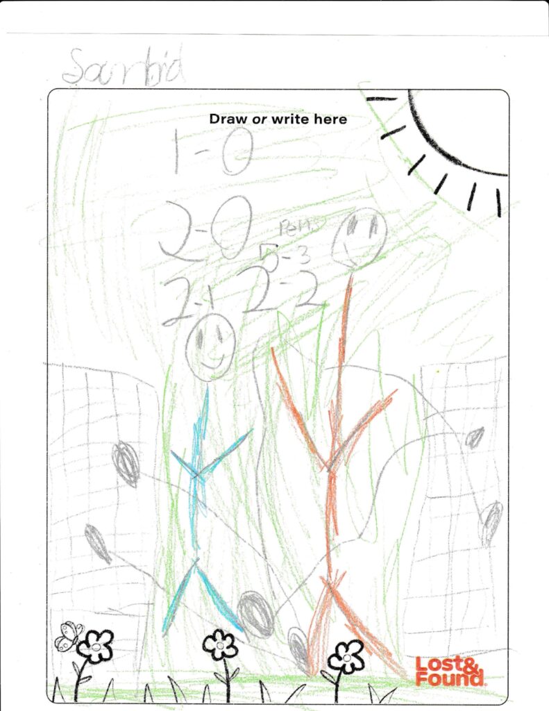Sambrid, age 6, Manitoba