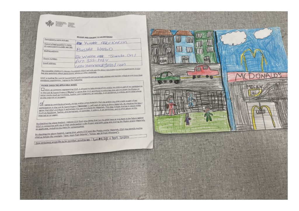 Yumna, age 11, Ontario